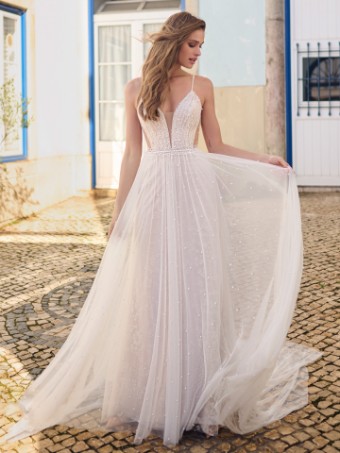 Maggie Sottero BETSY #0 default Ivory (gown with Natural Illusion) thumbnail