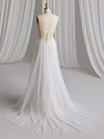 Maggie Sottero BETSY #6 default Ivory (gown with Natural Illusion) thumbnail