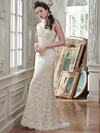 Maggie Sottero Clara #0 default Ivory over Light Gold thumbnail