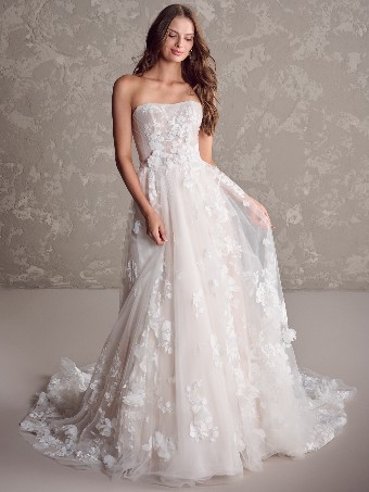 Maggie Sottero LAILA #2 Ivory over Soft Blush (gown with Natural Illusion) thumbnail