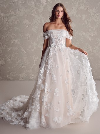 Maggie Sottero LAILA #0 default Ivory over Soft Blush (gown with Natural Illusion) thumbnail