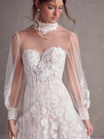 Maggie Sottero DEMETRIA #2 Ivory thumbnail
