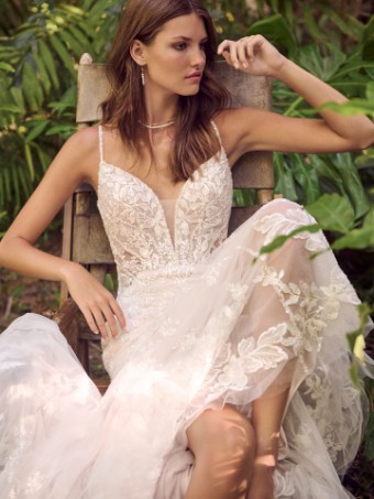 Maggie Sottero SYDNEY #1 Ivory/Silver Ivory thumbnail