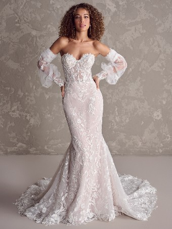 Maggie Sottero FAIRCHILD #1 Ivory over Blush (gown with Natural Illusion) thumbnail