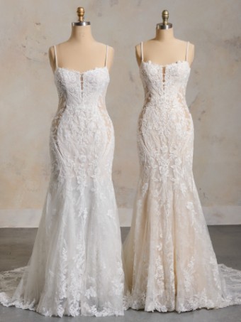 Maggie Sottero ADMINA #4 All Ivory (gown with Ivory Illusion) thumbnail