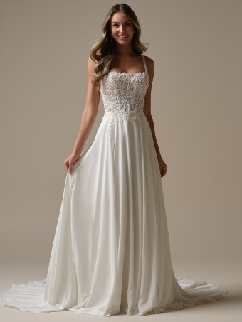Rebecca Ingram AVERY #0 default All Ivory (gown with Ivory Illusion) thumbnail