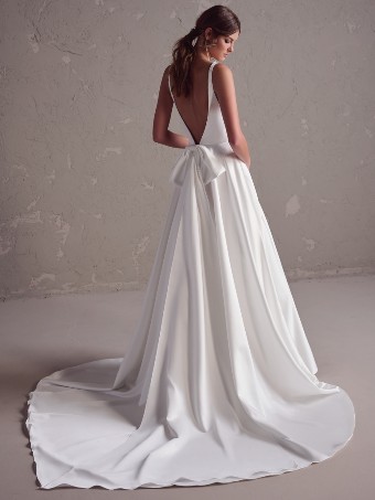 Rebecca Ingram VESTA #3 default Ivory (gown with Natural Illusion) thumbnail