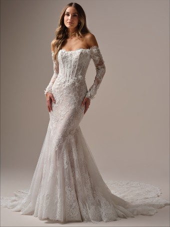 Maggie Sottero TAKERA #1 Ivory Over Blush thumbnail