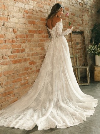 Maggie Sottero KITARO #4 default All Ivory (gown with Ivory Illusion) thumbnail