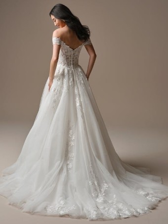 Maggie Sottero VERINA #3 All Ivory (gown with Ivory Illusion) thumbnail