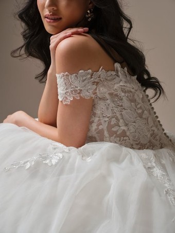 Maggie Sottero VERINA #1 All Ivory (gown with Ivory Illusion) thumbnail