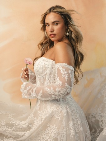 Maggie Sottero LUCCA #3 default All Ivory (gown with Ivory Illusion) thumbnail