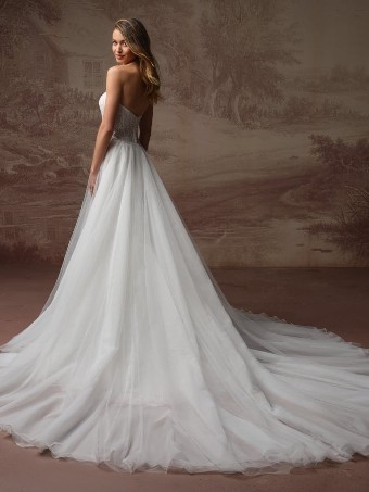Rebecca Ingram SAMIRA #2 All Ivory (gown with Ivory Illusion) thumbnail