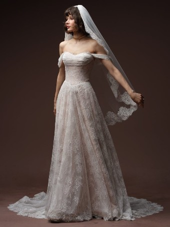 Maggie Sottero MAELLE #1 Ivory Over Blush thumbnail