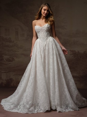 Maggie Sottero RYLAND #0 default All Ivory (gown with Ivory Illusion) thumbnail