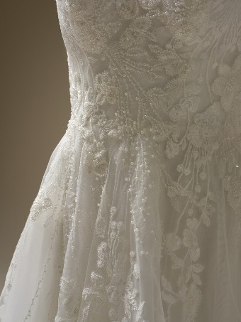 Rebecca Ingram MAPLE #1 Ivory (gown with Natural Illusion) thumbnail