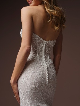 Maggie Sottero BELLEVUE #4 default All Ivory (gown with Ivory Illusion) thumbnail